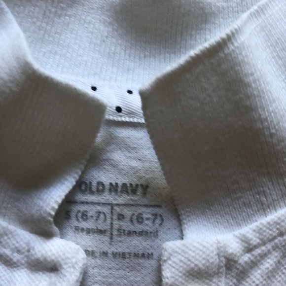 Girls white uniform polo - Picture 2 of 2